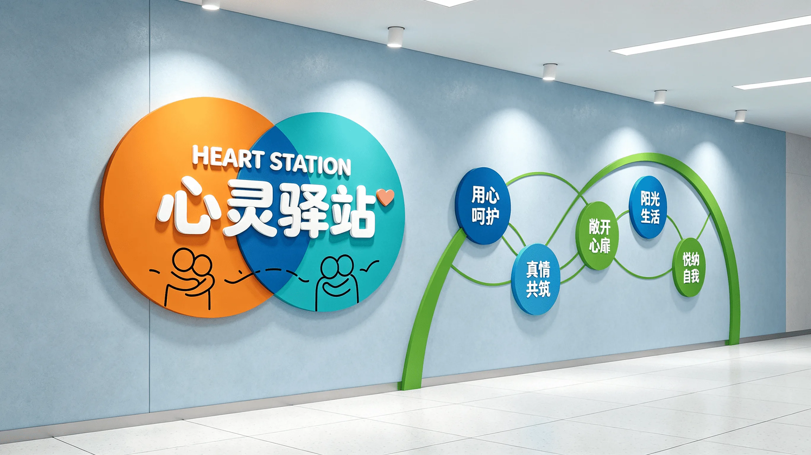 深耕华中本土市场,可心心理湖南、江西属地标杆校园项目集中竣工验收封面图